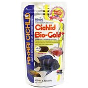 シクリッドバイオゴールド+ 250g 小粒(パック) 色揚げ 成長 フード