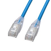 LANケーブル CAT5e カテゴリ5e STP ツメ折れ防止 やわらか スリム より線 3m ブルー KB-SL5STPS-03BL