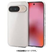 PM-P242HVCKMCR [Google Pixel 9/Google Pixel 9 Pro ケース ハイブリッド カバー 衝撃吸収 カメラレンズ保護設計 ワイヤレス充電可 ストラップホール付 背面マット 指紋軽減 シルキークリア]