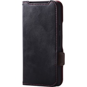 PM-P242PLFYBK [Google Pixel 9/Google Pixel 9 Pro ケース レザー カバー 手帳型 マグネット フラップ 衝撃吸収 ワイヤレス充電可 ストラップホール付 スタンド機能付 ブラック]