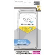 PM-P242TSLACR [Google Pixel 9/Google Pixel 9 Pro ケース ハイブリッド カバー 衝撃吸収 軽量 薄型 カメラレンズ保護設計 ワイヤレス充電可 ストラップホール付 ストラップホールシート付 TOUGH SLIM LITE クリア]