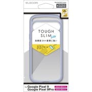 PM-P242TSLFCBU [Google Pixel 9/Google Pixel 9 Pro ケース ハイブリッド カバー 衝撃吸収 軽量 薄型 カメラレンズ保護設計 ワイヤレス充電可 ストラップホール付 ストラップホールシート付 TOUGH SLIM LITE ブルー]