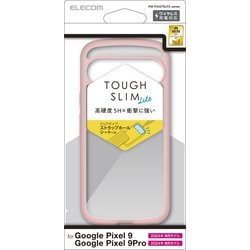 PM-P242TSLFCPN [Google Pixel 9/Google Pixel 9 Pro ケース ハイブリッド カバー 衝撃吸収 軽量 薄型 カメラレンズ保護設計 ワイヤレス充電可 ストラップホール付 ストラップホールシート付 TOUGH SLIM LITE ピンク]