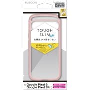 PM-P242TSLFCPN [Google Pixel 9/Google Pixel 9 Pro ケース ハイブリッド カバー 衝撃吸収 軽量 薄型 カメラレンズ保護設計 ワイヤレス充電可 ストラップホール付 ストラップホールシート付 TOUGH SLIM LITE ピンク]