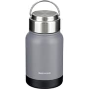マグボトル 350ml 保冷 保温 グレー ステンレス ハンドル付き NQ-0332