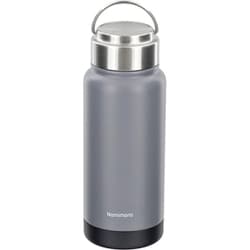マグボトル 540ml 保冷 保温 グレー ステンレス ハンドル付き NQ-0334