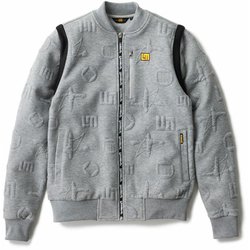2wayエンボス袋ジャガードブルゾン 774210 961 ミックスグレー LLサイズ [ゴルフ ジャケット メンズ]