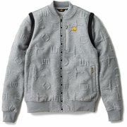 2wayエンボス袋ジャガードブルゾン 774210 961 ミックスグレー LLサイズ [ゴルフ ジャケット メンズ]