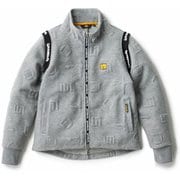 2wayエンボス袋ジャガードブルゾン 774251 961 ミックスグレー Lサイズ [ゴルフ ジャケット レディース]