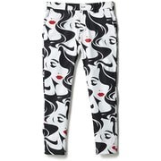 ストレッチツイル 柄テーパードアンクル丈ロングパンツ 774301 152 モナ Lサイズ [ゴルフ パンツ メンズ]