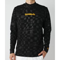 Loudmouth XL 黒シャツ エンボス加工 ヨドバシ.com - ラウドマウス LOUDMOUTH エンボスロゴ 長袖
