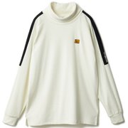 両面起毛スムース タートルネックシャツ 774502 990 オフホワイト Lサイズ [ゴルフ シャツ メンズ]