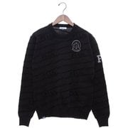 軽量ニットセーター 784701 ブラック Lサイズ [ゴルフ セーター メンズ]