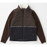 袖ニット 中綿ブルゾン 794241 ブラウン Mサイズ [ゴルフ ジャケット レディース]
