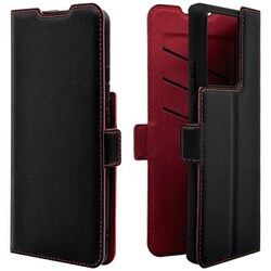 8328MOE50PBSMBKR [motorola edge 50s Pro/motorola edge 50 Pro 手帳型 薄型 カード入れ おしゃれ スタンド機能 シンプル サイドマグネット BK RD motorola]