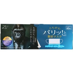 うちがわパリッと贅沢マスク ワイド 40枚入