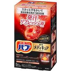 バブ メディキュア 発汗リフレッシュ浴 6錠入 [入浴剤 炭酸]