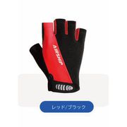 電動キックボード用 手袋 レッド・ブラック Lサイズ AS-109