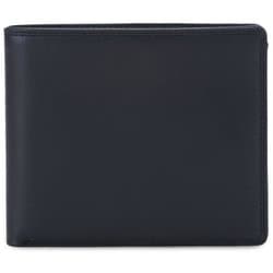 RFID Large Men’s Wallet with Britelite RFID2つ折札入れ ブラック MY45093