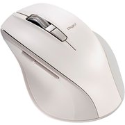 高速スクロール Bluetooth 静音 5ボタン BlueLEDマウス MUS-BKF165GY