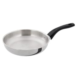 フライパン 24cm IH ガス火対応 ミラー ステンレス ドットリッチ こびりつきにくい お手入れ簡単 ND-242