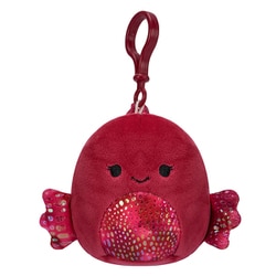 Squishmallows（スクイッシュマロ） 3.5インチ ぬいぐるみキーホルダー Barella/バレッラ