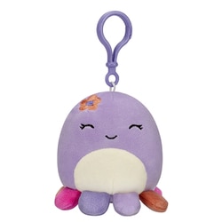 Squishmallows（スクイッシュマロ） 3.5インチ ぬいぐるみキーホルダー Beula/ベーラ