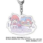 ゆるキャン△ SEASON 3×サンリオキャラクターズ アクリルキーホルダー 01. 各務原なでしこ×リトルツインスターズ