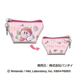 星のカービィ カービィ・サニーデイ イヤフォンポーチ 01. ピンク