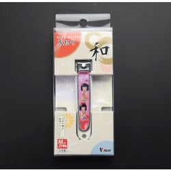 和製爪切り Super V-CUT 民芸シリーズ こけし No.VN1-83M-KK
