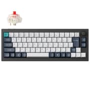 Q2 Max QMK/VIA ワイヤレス カスタム・メカニカルキーボード - RGB - JIS配列(テンキーレス)- カーボンブラック / Gateron Jupiter スイッチ(ホットスワップ)赤軸 Q2M-M1-JIS