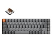 K7 Max QMK/VIA ワイヤレス カスタム・メカニカルキーボード - RGB - JIS配列(テンキーレス) / Gateronロープロファイル2.0メカニカルスイッチ(ホットスワップ)茶軸 K7M-H3-JIS