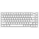 ゲーミングキーボード ラピッドトリガー対応 ATK II Magnetic Switch US配列 ATK75 White L ATK75-WL