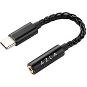AZL-A100-BLK [Smart DAC A100 Black ハイレゾ対応DAC内蔵 USB Type-C to 3.5mm 変換アダプター]