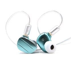 カナル型 イヤホン Cloud シアン （3.5mm）