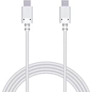 タイプC ケーブル USB Type-C to Type-C 2m PD 60W 急速充電 転送 充電ケーブル ホワイト MPA-XCC20PNWH