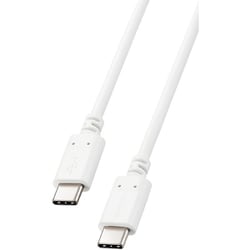 タイプC ケーブル USB Type-C to Type-C 0.5m PD 100W 急速充電 コンパクトコネクタ 転送 充電ケーブル ホワイト MPA-XCC5P05WH