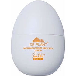 DR PLANT モイストサンスクリーンローション（顔・からだ用） [サンスクリーンローション 日焼け止め UVブロック ウォータープルーフ ビタミンC誘導体 ツボクサエキス 白浮きしない 保湿 美肌 SPF50+ PA++++ CICA成分配合]