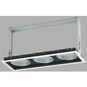 ダウンライトマルチフレーム3灯用/施工部品・取付パーツ/要電気工事 XA453057