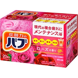 バブ ローズの香り 20錠入 [入浴剤 炭酸]
