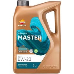 4輪用モーターオイル MASTAR（マスターレンジ）マスター・ECOハイブリッド 0W-20（5L）（全合成油, API SP, ILSAC GF-6A） 007452