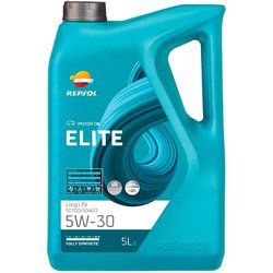 4輪用モーターオイル ELITE（エリートレンジ）エリート・ロングライフ 5W-30（5L）（全合成油, API SN, ACEA C3 MB229.51 VW507.00/504.00 BMW LL-04 PORSCHE C30） 007459