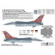 FABD72002 1/72 デカール F-16C ウィスコンシン空軍州兵第176戦闘飛行隊 50周年 [プラモデル用品]