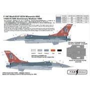FABD72002 1/72 デカール F-16C ウィスコンシン空軍州兵第176戦闘飛行隊 50周年 [プラモデル用品]