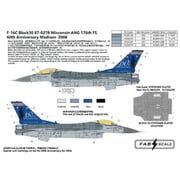 FABD72003 1/72 デカール F-16C ウィスコンシン空軍州兵第176戦闘飛行隊 60周年 [プラモデル用品]