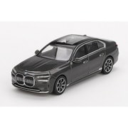 MGT00818-BL 1/64 BMW i7 xDrive60 ドラビットグレー 左ハンドル [ダイキャストミニカー]