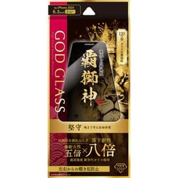 GG-IP24GLFN [iPhone 16 Pro用 ガラスフィルム 「GOD GLASS 覇獅神」 堅守 覗き見防止180°]