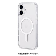 GG-IM24CCGSCL [iPhone 16用 MagSafe対応・超硬度・耐傷ガラスハイブリッドケース 「GOD GLASS 超凰神」 クリア]