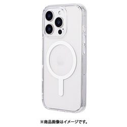 GG-IP24CDCGSCL [iPhone 16 Pro用 MagSafe対応・超硬度・耐傷ガラスハイブリッドケース 「GOD GLASS 極龍神」 クリア]