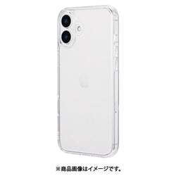 GG-IA24CGSCL [iPhone 16 Plus用 超硬度・耐傷ガラスハイブリッドケース 「GOD GLASS 超凰神」 クリア]